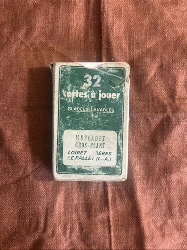 Jeu cartes muscadet - muscadet, gros