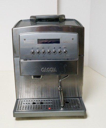 Gaggia titanium superautomatic - titanium,