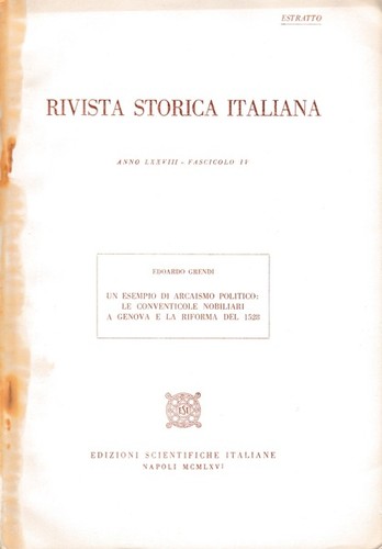 Rivista storica italiana anno - storica,