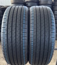 2 PNEUMATICI 215/55 R 17 94V CONTINENTAL  2 GOMME CONTACT6 USATE ESTIVE 2155517