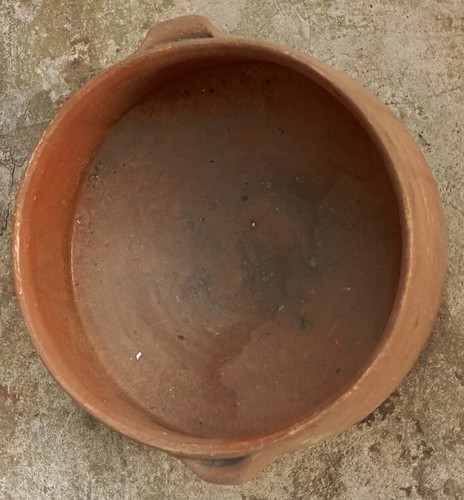 Terracotta tegame manici - terracotta,