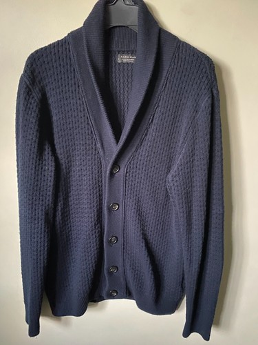 Cardigan uomo zara collo - cardigan,