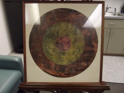 Intaglio originale multicolore