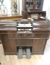 Antica Vecchia Pianola pianoforte Automatico Autopiano epoca vintage a pedali