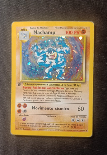 Pokemon machamp 102 - 8/102, set