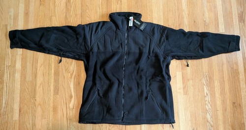 Giacca pile nera militare - , usgi
