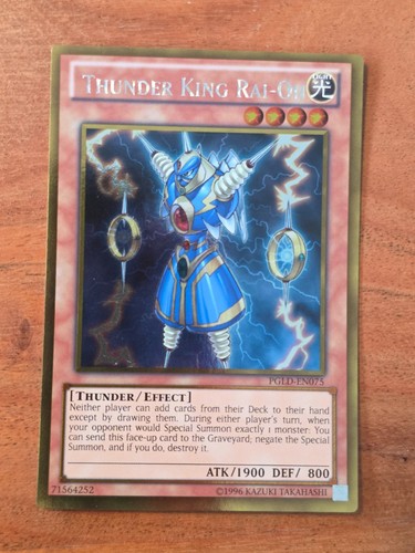 Pgld en075 thunder - yu-gi-oh!,