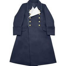 Cappotto blu navy lana