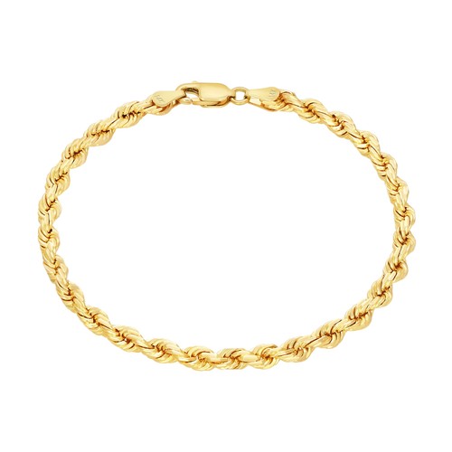 14k oro giallo - oro, 4mm