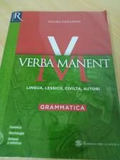 Libro scolastico verba manent - scolastico,