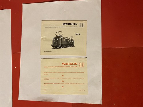 Marklin catalogo 3024 - marklin, ho