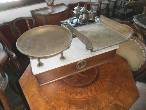 Vintage bilancia legno - vintage,