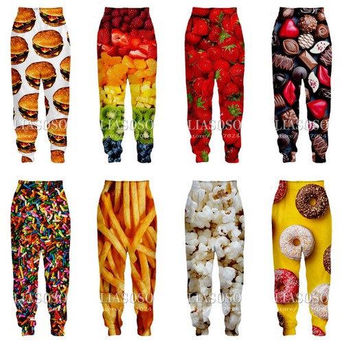 Pantaloni casual stampa - , 3d