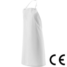 GREMBIULE PVC BIANCO CON