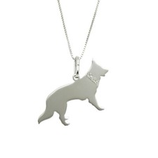 Collana con pendente razza