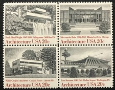 1982 Scott# 2019-2022 - 20¢ -