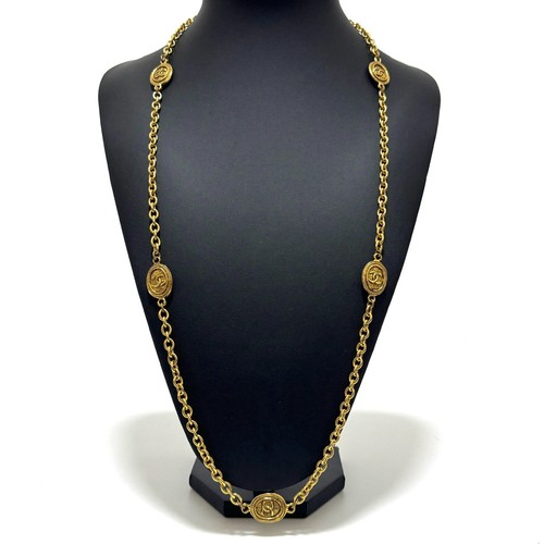 Collana lunga chanel coco mark - coco,