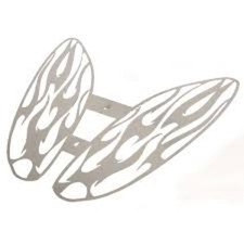 Lennes griglia fiamma metallo