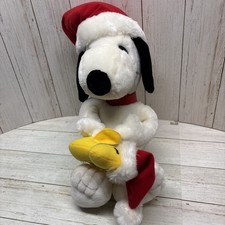Peluche Holiday Snoopy Hugging