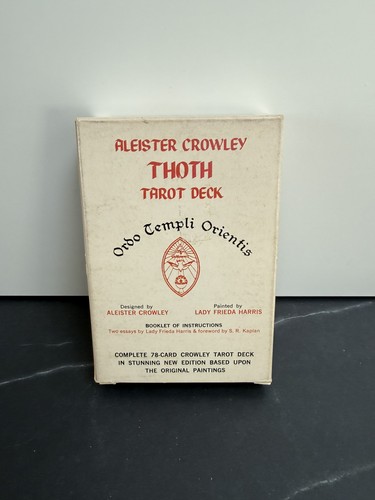 Aleister crowley thoth tarot - crowley,