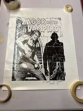 poster stampa zagor contro il
