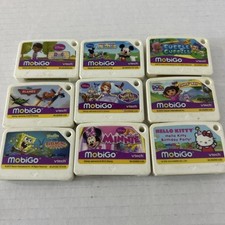 Lotto 9 giochi Vtech MobiGo V Reader Mickey Hello Kitty Nickelodeon Dora