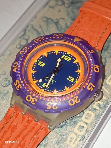 Swatch scuba 1992 - scuba, island