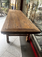 Vecchia Panca - Grande Tavolo Basso Antico Cinese  -