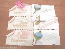 6 VINTAGE BUON COMPLEANNO