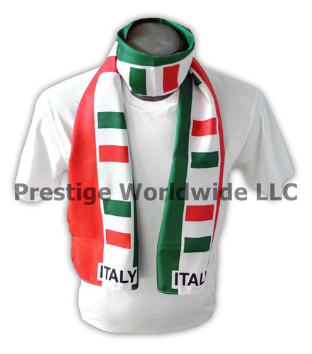 Italy flag print - scarf, *new*