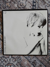 U2 - I Will Follow - Irish Orange Vinyl 7" +Picture Sleeve on CBS Label (Record)