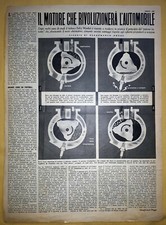 RITAGLIO GIORNALE OGGI-FELIX WANKEL-IL MOTORE CHE RIVOLUZIONERA' L'AUTOMOBILE