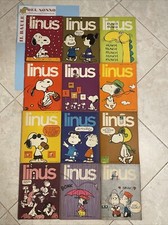 LINUS 1972 - 12 numeri (Peanuts, Braccio di Ferro, Crepax, Corto Maltese, Pratt)