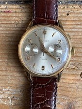 Gander Chrono Vintage Gold Plated Rare !
