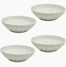 4 ciotole tonde in ceramica