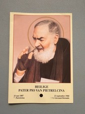 Santino reliquia Padre Pio da