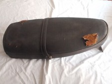 SELLA LUNGA NERA con chiusura Vespa PX anni 80 Piaggio originale