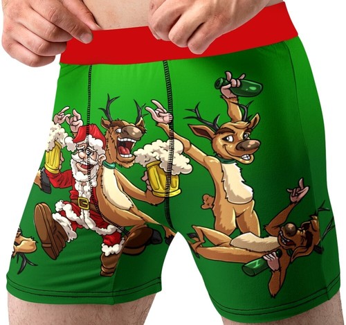 Boxer natalizio slip uomo
