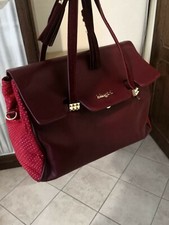 Borsa blugirl pelle e camoscio