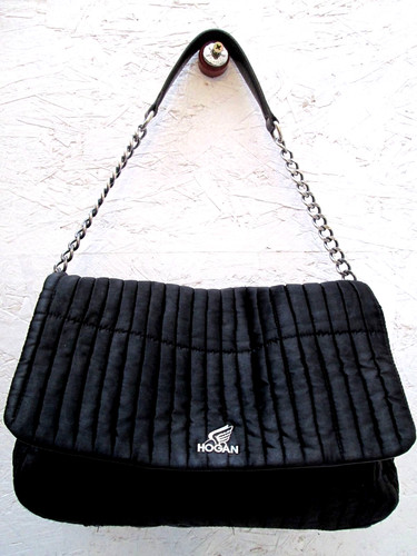 Sac main hogan toile - main, et