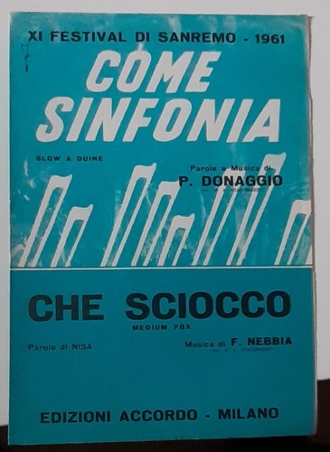 Spartito come sinfonia pino - spartito,