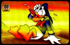 2400 SCHEDA TELEFONICA PHONECARD CARTONCINO MCI DISNEY DONALD DUCK