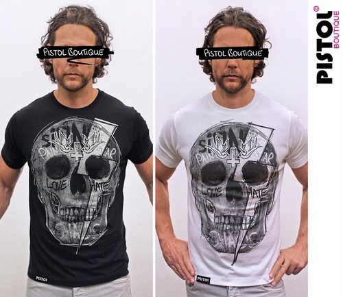 Shirt uomo girocollo pistol - girocollo,
