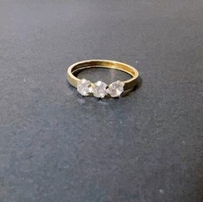 Anello Trilogy Taglia 15 in Oro Giallo 18KT 750