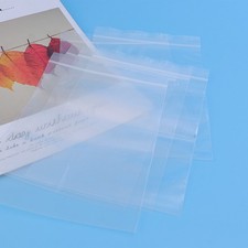  100 Pcs Sacchetti Trasparenti Per Alimenti Sigillabili Imballaggio