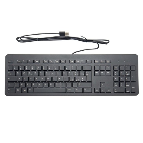 Tastiera usb cablata slim - hp,