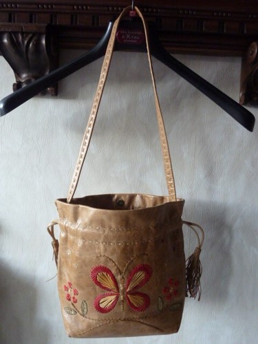 Borsetta secchiello pelle - borsetta,