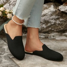 Ciabatte da donna in maglia