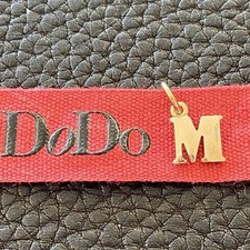 Dodo Pomellato Ciondolo Lettera Letterina Iniziale M Oro Rosa Originale Unisex