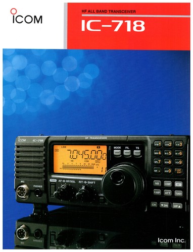 Icom 718 hf - icom, ic-718
